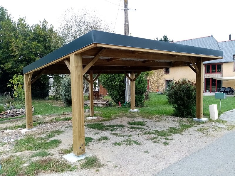 CARPORT PREAU SUR MESURE