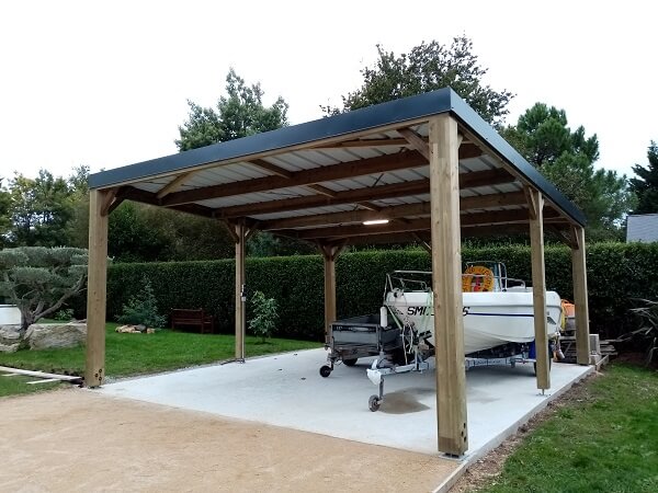 CARPORT MONO PENTE