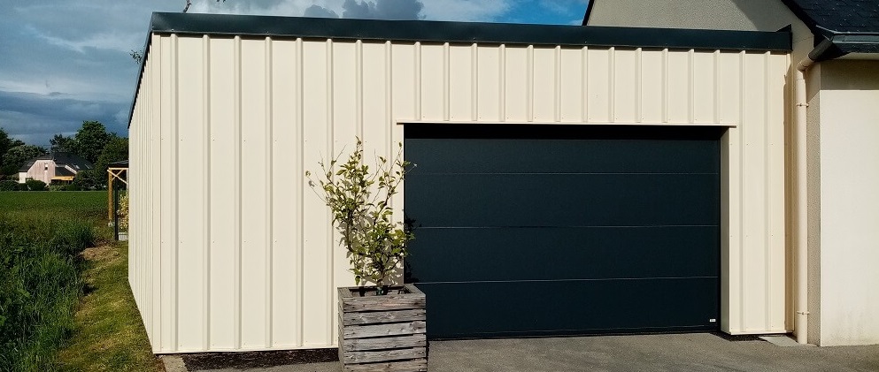 Garage Bardage Bois et Tole
